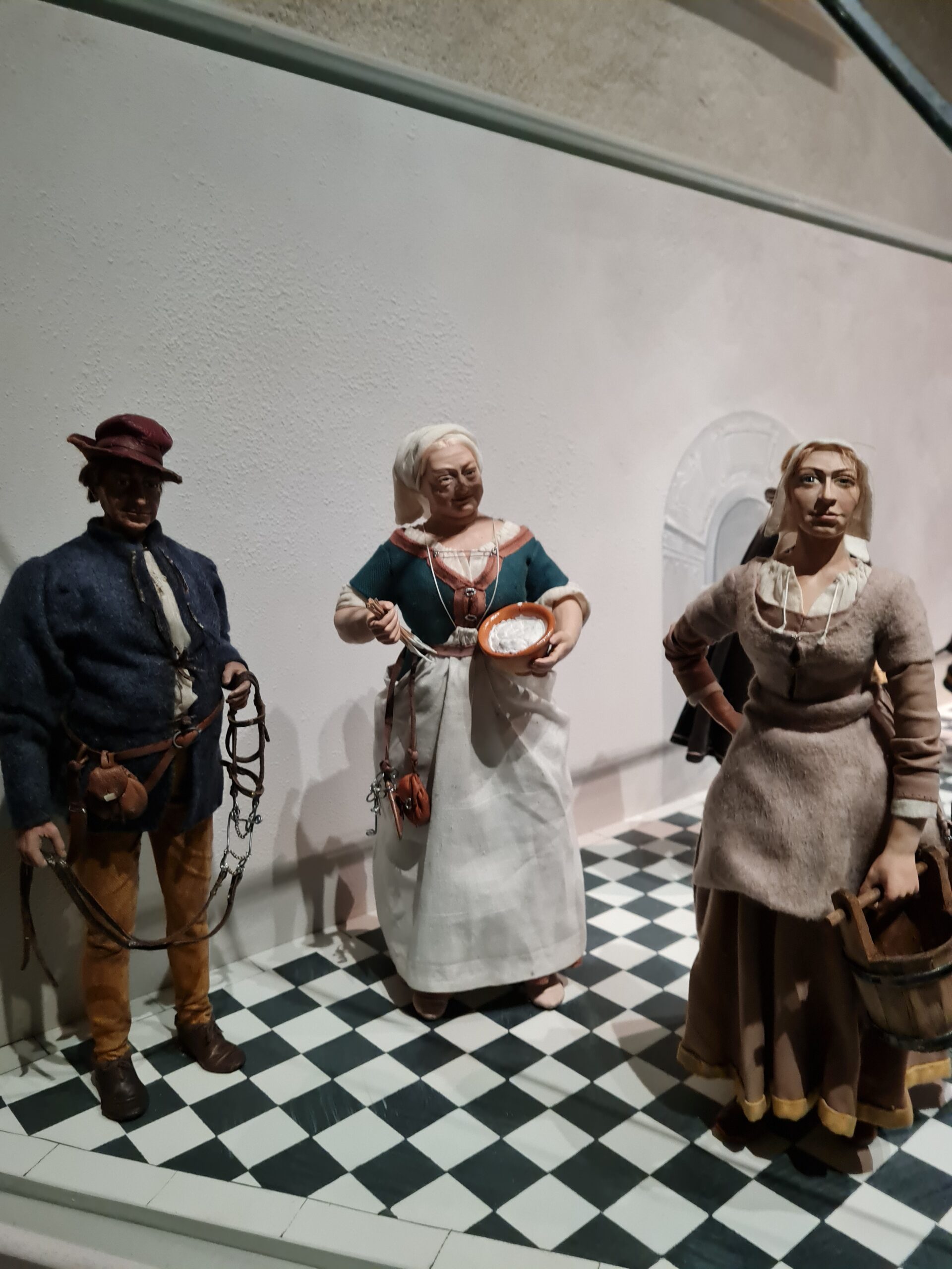Kungar och drottningar miniatyr från Uppsala slott